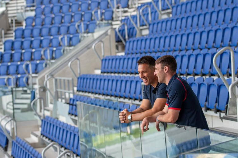 Behind the Scenes at the new Everton Stadium with Harry Smith and Paul Sculthorpe
