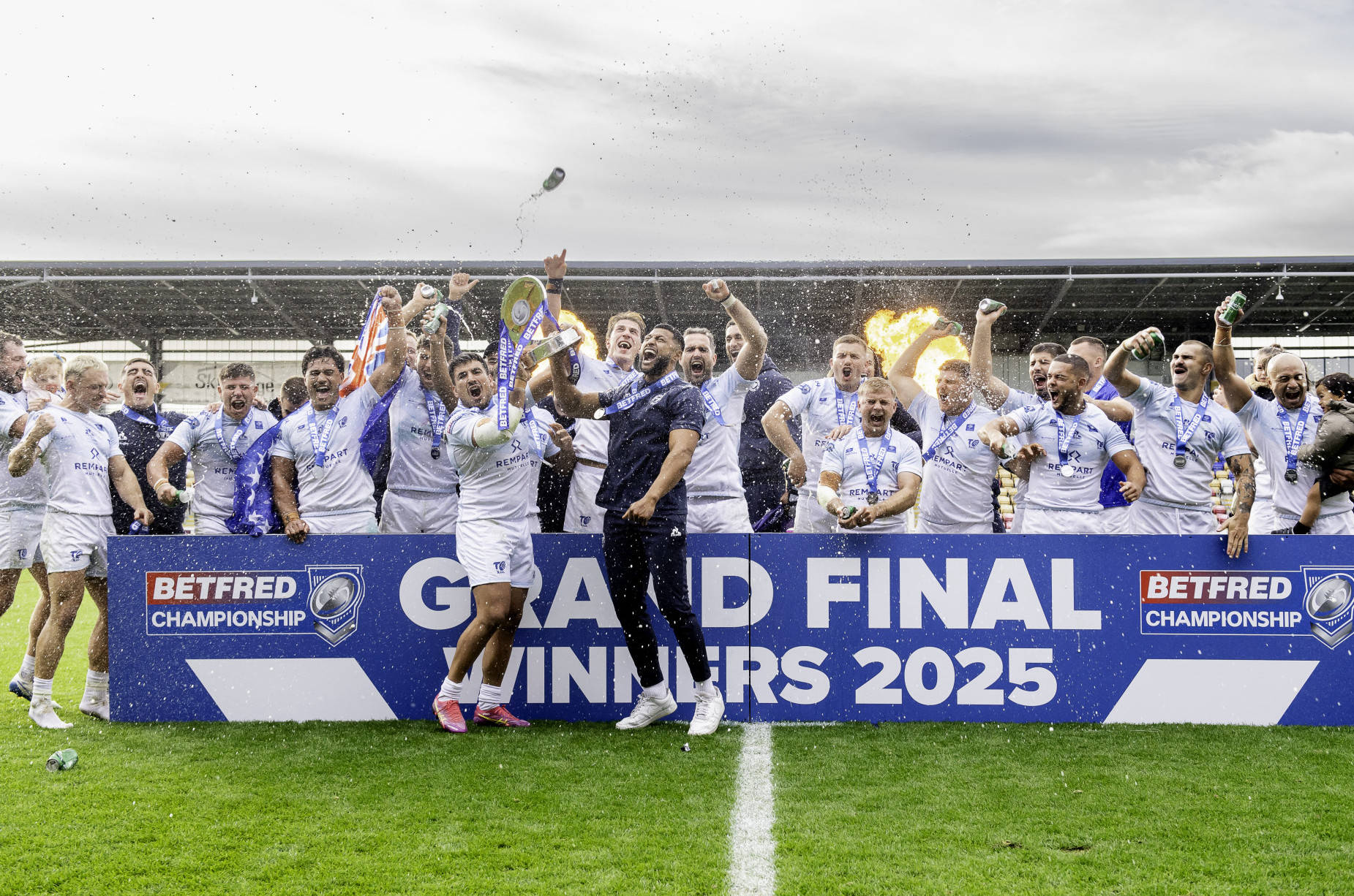 Toulouse Olympique are 2025 Betfred Championship Grand Final Winners
