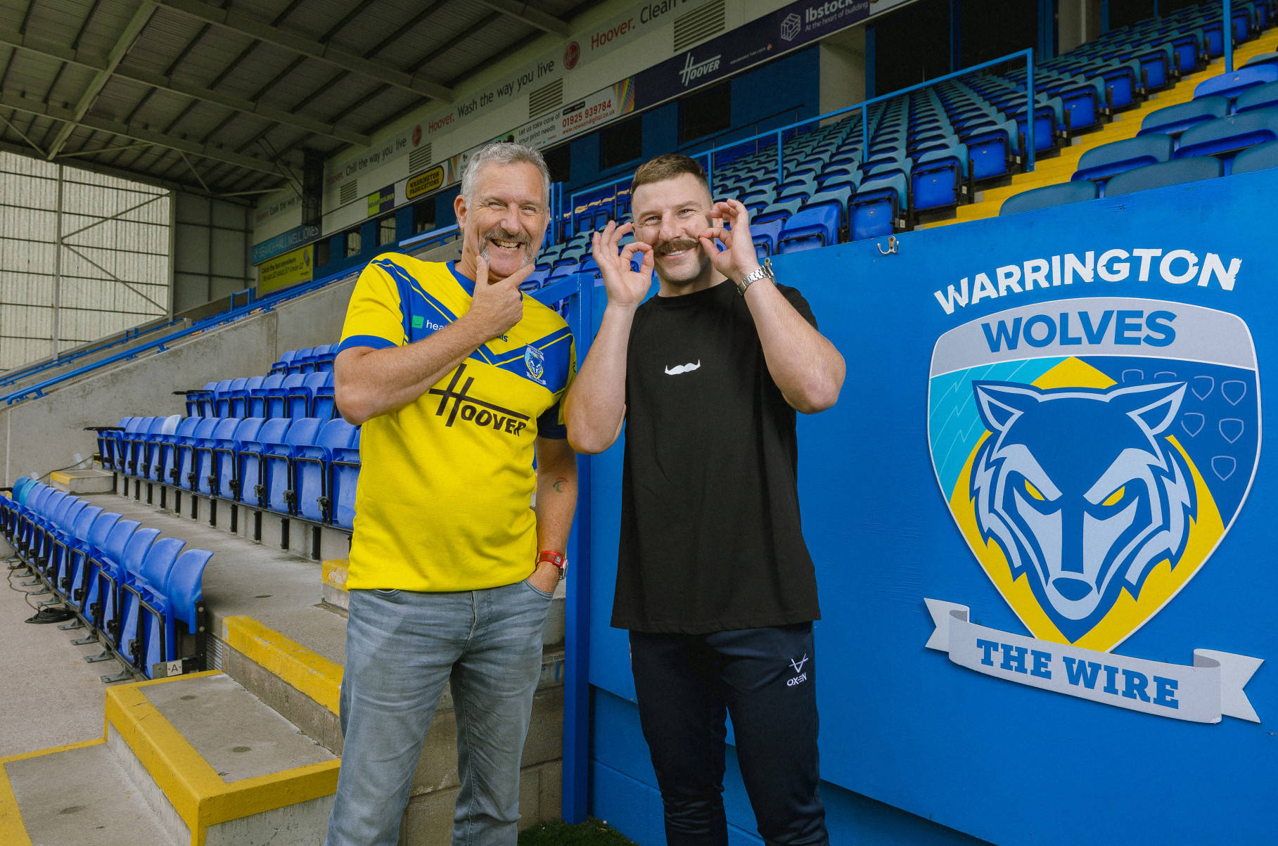 Adam Hills and George Williams among the famous faces in Movember campaign