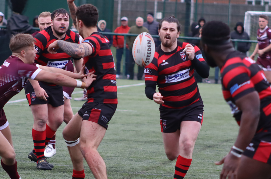 Leigh East held a Millom fightback in NCL Division Three